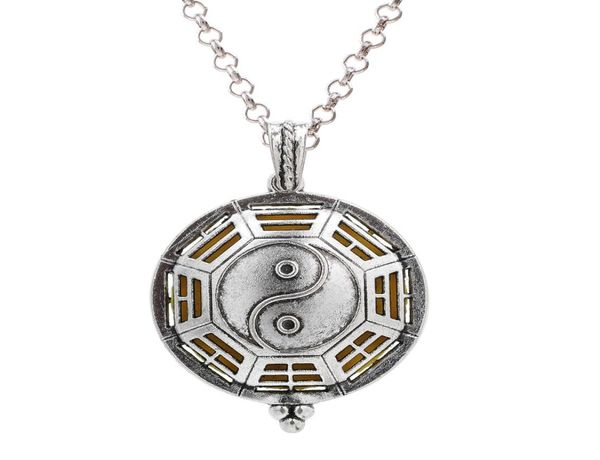 antique silver tai ji magnetic open locket essential oil diffuser pendant aromatherapy perfume diffuser charms with chain8870099
antique silver tai ji magnetic open locket essential oil diffuser pendant aromatherapy perfume diffuser charms with chain8870099