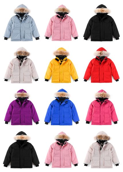 classic kids down jacket canadian coat designer winter jackets boy girl children thick warm luxurious clothing with fur hooded parkas solid, Blue;gray
classic kids down jacket canadian coat designer winter jackets boy girl children thick warm luxurious clothing with fur hooded parkas solid, Blue;gray