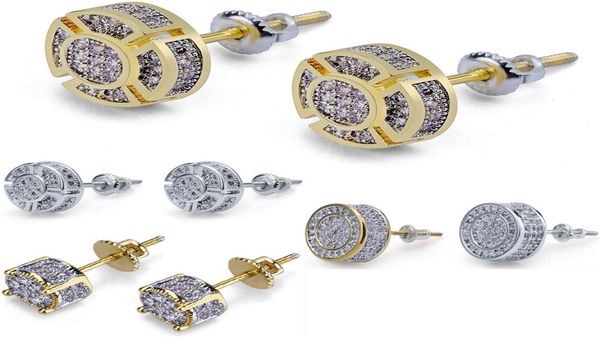 3 styles iced out cz premium diamond cluster zirconia round screw back stud earrings for men hip hop jewelry4822542, Golden;silver
3 styles iced out cz premium diamond cluster zirconia round screw back stud earrings for men hip hop jewelry4822542, Golden;silver