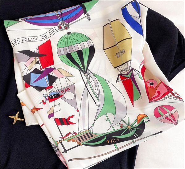 silk neck scarf foulard satin scarf female silk head scarves for ladies hand rolled scarf 90 foulard luxe curling les folies du ci4605057, Blue;gray
silk neck scarf foulard satin scarf female silk head scarves for ladies hand rolled scarf 90 foulard luxe curling les folies du ci4605057, Blue;gray