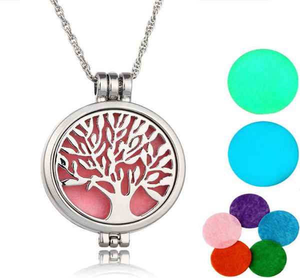 aromatherapy necklace with felt pads stainless steel jewelry pattern tree of life pendant oils essential diffuser necklaces dhl fr2768426, Silver
aromatherapy necklace with felt pads stainless steel jewelry pattern tree of life pendant oils essential diffuser necklaces dhl fr2768426, Silver
