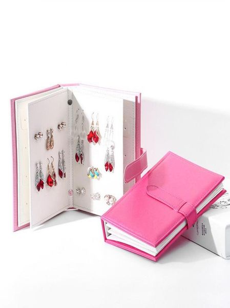 collection portable jewelry page display leather stud earrings stand jewelry display holder jewellery organizer over 300usd fr7812205, Black
collection portable jewelry page display leather stud earrings stand jewelry display holder jewellery organizer over 300usd fr7812205, Black