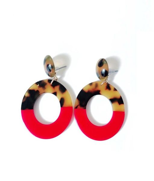 new round geometric red brown leopard print sweet elegant cute earrings popular resin stud earring5893262, Golden;silver
new round geometric red brown leopard print sweet elegant cute earrings popular resin stud earring5893262, Golden;silver