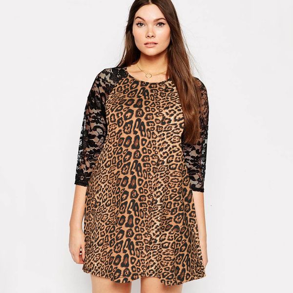 plus size dresses size spring autumn casual leopard dress 34 lace sleeve loose tunic female large swing 4xl 5xl 6xl 7xl 8xl 230905, Black
plus size dresses size spring autumn casual leopard dress 34 lace sleeve loose tunic female large swing 4xl 5xl 6xl 7xl 8xl 230905, Black