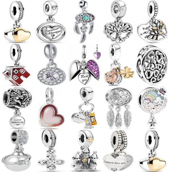 925 sterling silver delicate beads mother daughter heart charm for charm bracelet jewelry fashion luxury gift288h8414833, Black
925 sterling silver delicate beads mother daughter heart charm for charm bracelet jewelry fashion luxury gift288h8414833, Black
