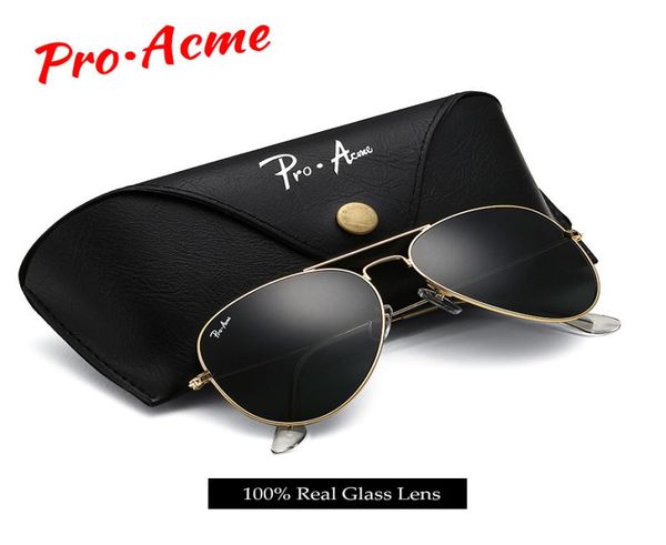 pro acme brand classic pilot sunglasses for men women metal frame 100 real glass lens 55mm pa0325 cl2009201313995, White;black
pro acme brand classic pilot sunglasses for men women metal frame 100 real glass lens 55mm pa0325 cl2009201313995, White;black