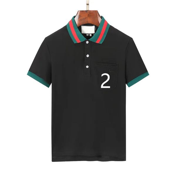 men's polos designer fashion brand spring autumn long sleeve t-shirt men pure color handsome undercoat silk cotton polo, White;black
men's polos designer fashion brand spring autumn long sleeve t-shirt men pure color handsome undercoat silk cotton polo, White;black