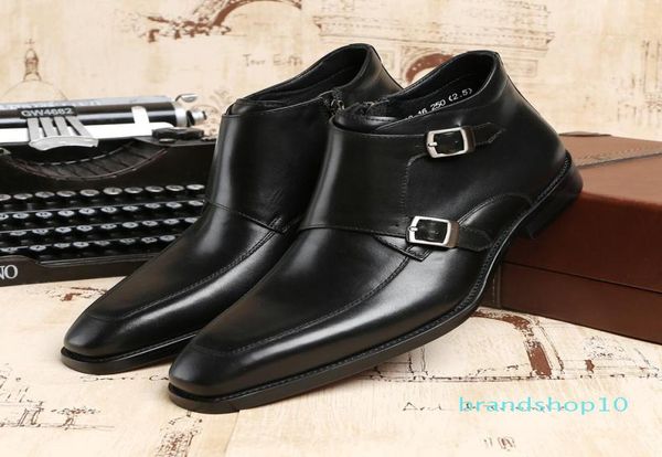 onk strap ankle boots mens dress shoes genuine leather boots male wedding shoes7428287, Black
onk strap ankle boots mens dress shoes genuine leather boots male wedding shoes7428287, Black