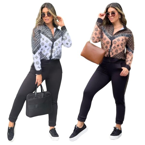 designer women's fall women long sleeve pants set famous printed letter casual designer two pieces sets tracksuits sportswear, White
designer women's fall women long sleeve pants set famous printed letter casual designer two pieces sets tracksuits sportswear, White