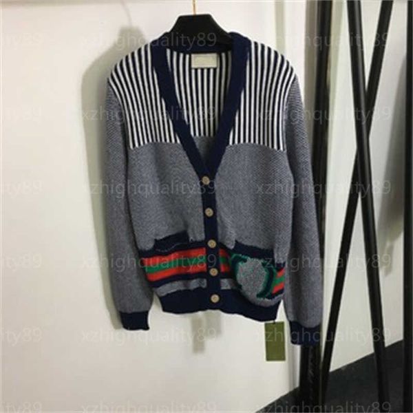 knitted sweaters womens cardigan designer jumper women sweater vertical striped color blocking splicing v-neck long sleeved wool knit dark c, White;black
knitted sweaters womens cardigan designer jumper women sweater vertical striped color blocking splicing v-neck long sleeved wool knit dark c, White;black