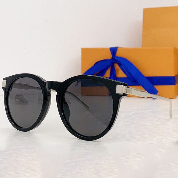 

Designer high-quality UV400 casual party with acetate fiber oval frame and slender metal legs Z1671 suitable for both men and women