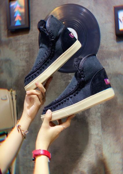 winter sneaker women shoes handwork designer luxury women snow boots ankle boots fur genuine leather sheepskin real leather8926796, Black
winter sneaker women shoes handwork designer luxury women snow boots ankle boots fur genuine leather sheepskin real leather8926796, Black