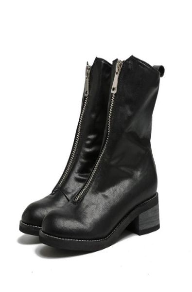 2018 winter fashion boots leather knight boots for ladies middle heel mid calf boots with zip3208368, Black
2018 winter fashion boots leather knight boots for ladies middle heel mid calf boots with zip3208368, Black