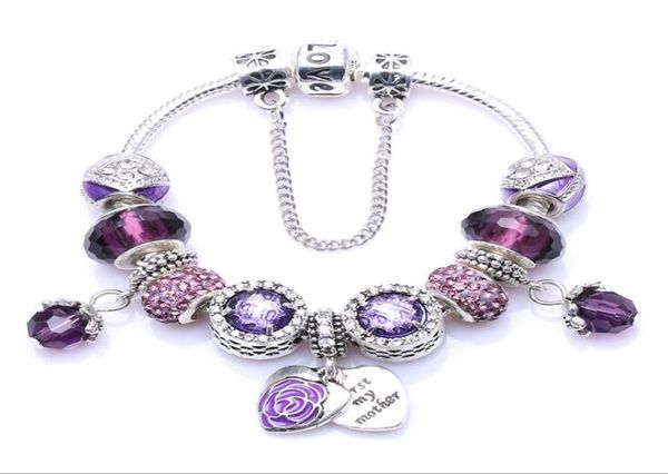 luxury designer jewelry women charm bracelet fit bracelets for women heart crystal love bracelets blue pink purple beads diy jewelry5461271, Golden;silver
luxury designer jewelry women charm bracelet fit bracelets for women heart crystal love bracelets blue pink purple beads diy jewelry5461271, Golden;silver