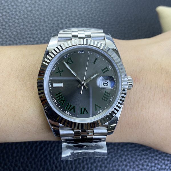 Luxury men's watch fashion 41mm automatic mechanical 2813 movement watch gray dial sports watch men's designer women's 36mm watch waterproof Montre De Luxe root beer
Luxury men's watch fashion 41mm automatic mechanical 2813 movement watch gray dial sports watch men's designer women's 36mm watch waterproof Montre De Luxe root beer
