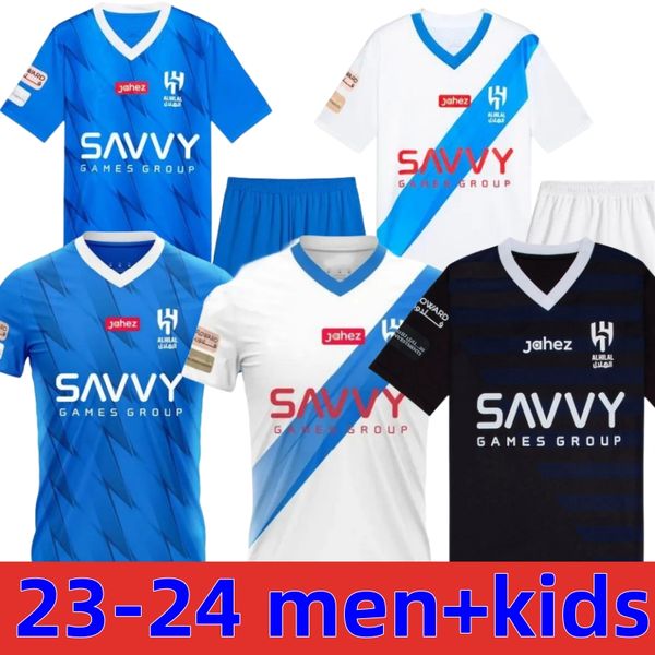 23 24 al hilal saudi soccer jerseys neymar jr malcom neves sergej vietto koulibaly lghalo kanno home away 2023 2024 football shirt adults, Black;yellow
23 24 al hilal saudi soccer jerseys neymar jr malcom neves sergej vietto koulibaly lghalo kanno home away 2023 2024 football shirt adults, Black;yellow
