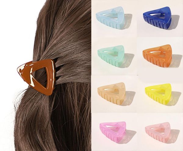 women hollow out acrylic claw hairpin triangle shape bath hair clips candy color sweet hair crab girls hair accessories8263484, Golden;silver
women hollow out acrylic claw hairpin triangle shape bath hair clips candy color sweet hair crab girls hair accessories8263484, Golden;silver