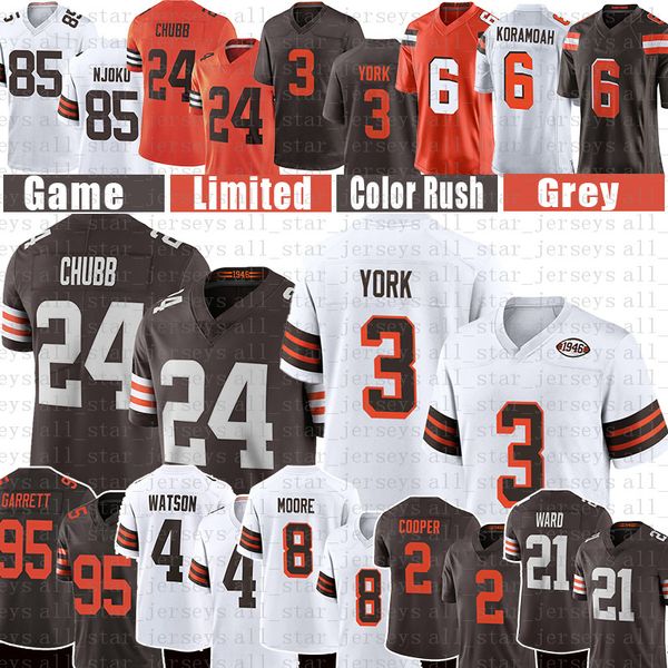 myles garrett cade yorks football jerseys men nick chubb clevelands browns deshaun watson elijah moore amari cooper denzel ward david njoku, Black;red
myles garrett cade yorks football jerseys men nick chubb clevelands browns deshaun watson elijah moore amari cooper denzel ward david njoku, Black;red