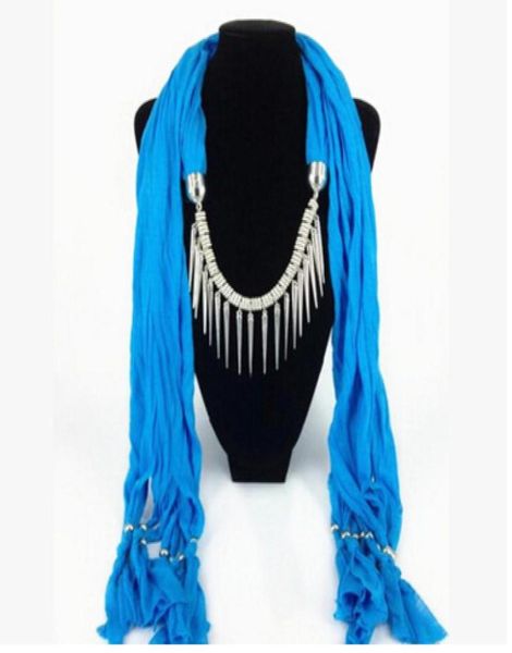 mixed design pendant scarf jewelry women necklace scarf fashion style beads tassel soft scarf 50 pcs1895634, Blue;gray
mixed design pendant scarf jewelry women necklace scarf fashion style beads tassel soft scarf 50 pcs1895634, Blue;gray