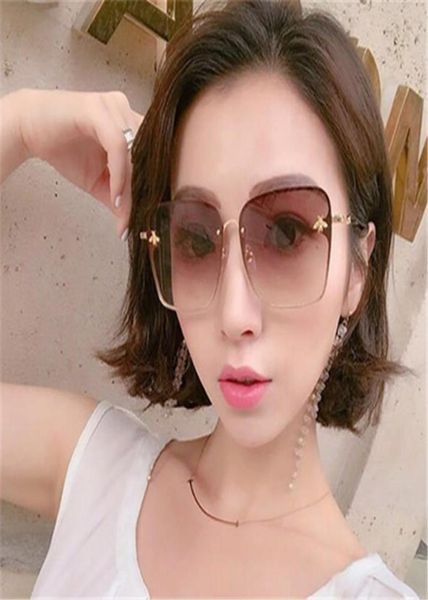 2020 new fashion lady oversize rimless square bee sunglasses women men small bee glasses gradient sun glasses female uv4001425784, White;black
2020 new fashion lady oversize rimless square bee sunglasses women men small bee glasses gradient sun glasses female uv4001425784, White;black