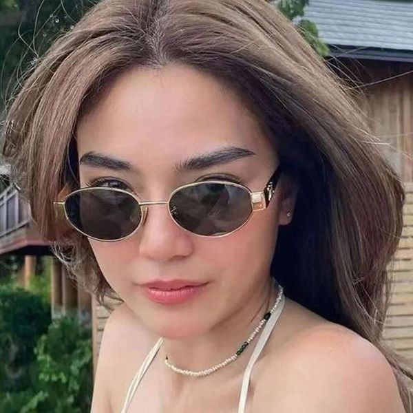 oval retro sunglasses womens fashion small frame personality street, White;black
oval retro sunglasses womens fashion small frame personality street, White;black