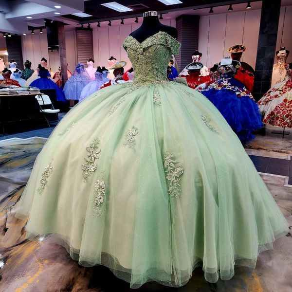 sage green off-shoulder bodice quinceanera dress 2023 applique lace sweetheart sleeve cocktail dresses vestidos de baile, Blue;red
sage green off-shoulder bodice quinceanera dress 2023 applique lace sweetheart sleeve cocktail dresses vestidos de baile, Blue;red