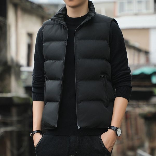 men's vests men vest jacket warm sleeveless jackets winter waterproof zipper coat autumn standup collar casual waistcoat brand clothing, Black;white
men's vests men vest jacket warm sleeveless jackets winter waterproof zipper coat autumn standup collar casual waistcoat brand clothing, Black;white