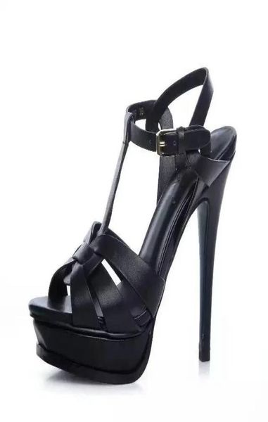women luxury designer sandals tribute platform tstrap high heels lady party 10cm 14cm with box 3438china0013173425, Black
women luxury designer sandals tribute platform tstrap high heels lady party 10cm 14cm with box 3438china0013173425, Black