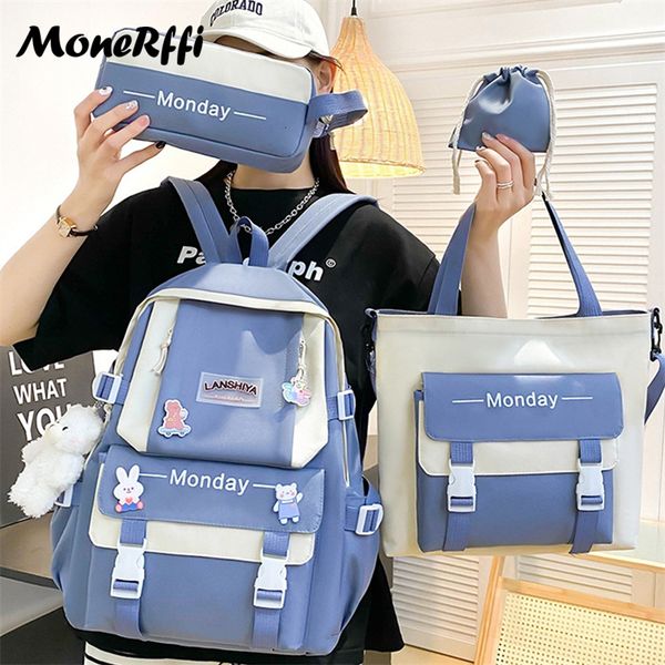 school bags 4 buah set ransel wanita tas sekolah kanvas lapharajuku untuk gadis remaja kawaii buku siswa kuliah 230905
school bags 4 buah set ransel wanita tas sekolah kanvas lapharajuku untuk gadis remaja kawaii buku siswa kuliah 230905