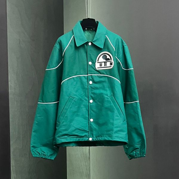 23fw aug 14 lightweight windproof patchwork green decals street style plain cotton logo coach jackets, Black;brown
23fw aug 14 lightweight windproof patchwork green decals street style plain cotton logo coach jackets, Black;brown