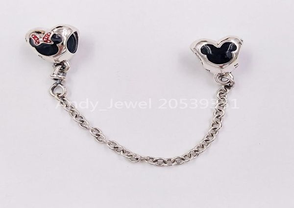 andy jewel authentic 925 sterling silver beads miky heart safety chain charms fits european style jewelry bracelets & necklace7626217, Black
andy jewel authentic 925 sterling silver beads miky heart safety chain charms fits european style jewelry bracelets & necklace7626217, Black