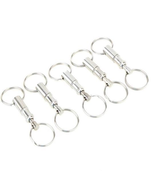10pcs premium quick release pullapart key removable handy keyring detachable keychain accessory with two split rings to2438920843, Silver
10pcs premium quick release pullapart key removable handy keyring detachable keychain accessory with two split rings to2438920843, Silver
