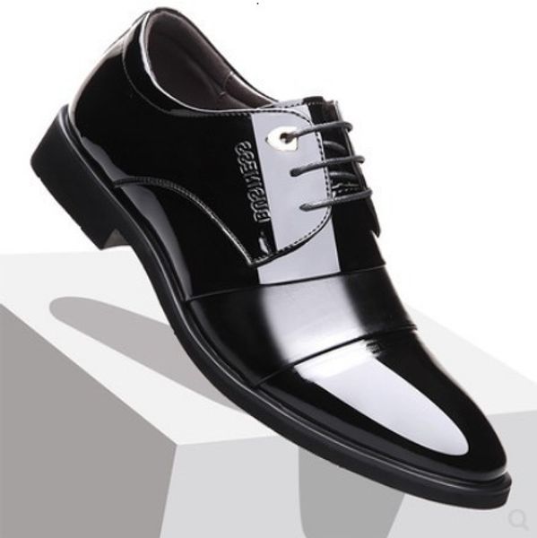 dress shoes casual pointed toe trend british lace patent fashion mens men breathable bright wedding business formal shoe 230905, Black
dress shoes casual pointed toe trend british lace patent fashion mens men breathable bright wedding business formal shoe 230905, Black