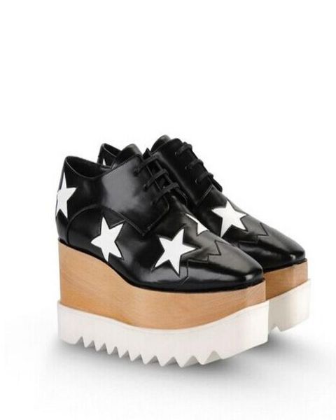new stella mccartney platform women shoes elyse stars shoes black genuine leather with black stars and black sole1493559
new stella mccartney platform women shoes elyse stars shoes black genuine leather with black stars and black sole1493559