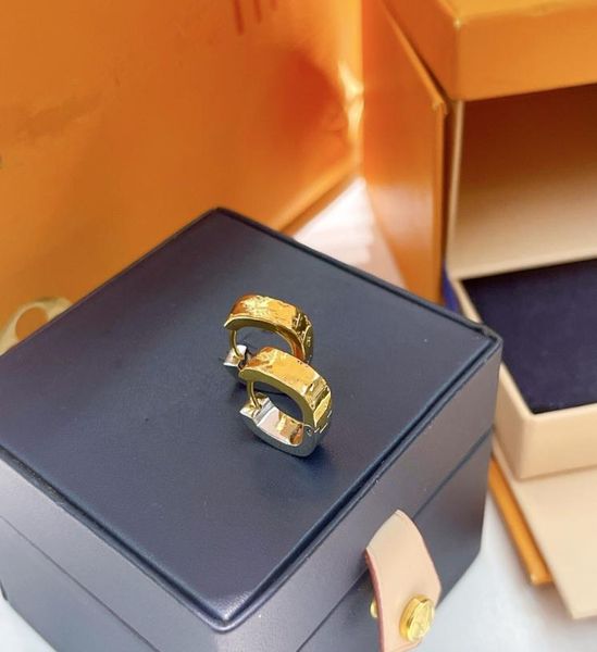 new arrival extravagant lady gold silver bicolor huggie studs charm classic monogram design earrings stainless steel silver elagan1174168, Golden;silver
new arrival extravagant lady gold silver bicolor huggie studs charm classic monogram design earrings stainless steel silver elagan1174168, Golden;silver