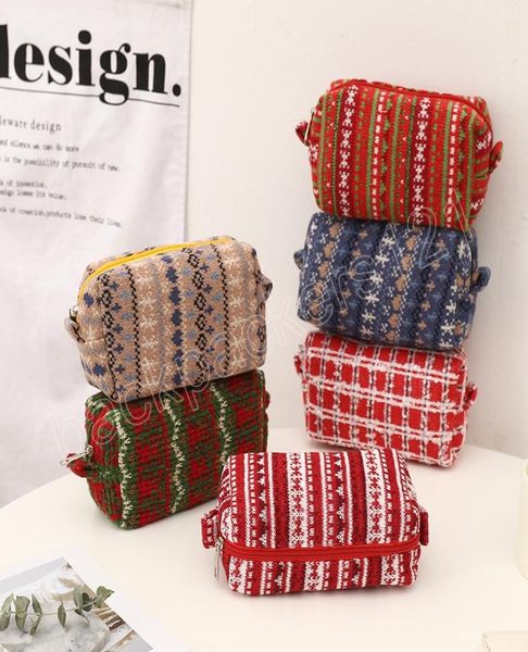 christmas festival knitted women girls cosmetic bag portable travel snowflake toiletry organizer makeup case9440787
christmas festival knitted women girls cosmetic bag portable travel snowflake toiletry organizer makeup case9440787