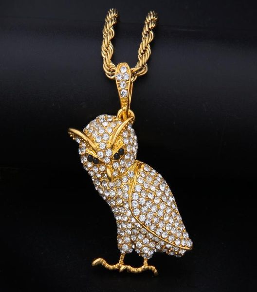micro inlaid zircon owl alloy pendant necklaces crystal animal charm necklace stainless steel chain mens design9291583, Silver
micro inlaid zircon owl alloy pendant necklaces crystal animal charm necklace stainless steel chain mens design9291583, Silver