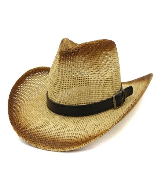 brown spray paint paper straw cowboy hats belt buckle decor breathable men women wide brim sunhat beach sunshade cap7137675, Blue;gray
brown spray paint paper straw cowboy hats belt buckle decor breathable men women wide brim sunhat beach sunshade cap7137675, Blue;gray