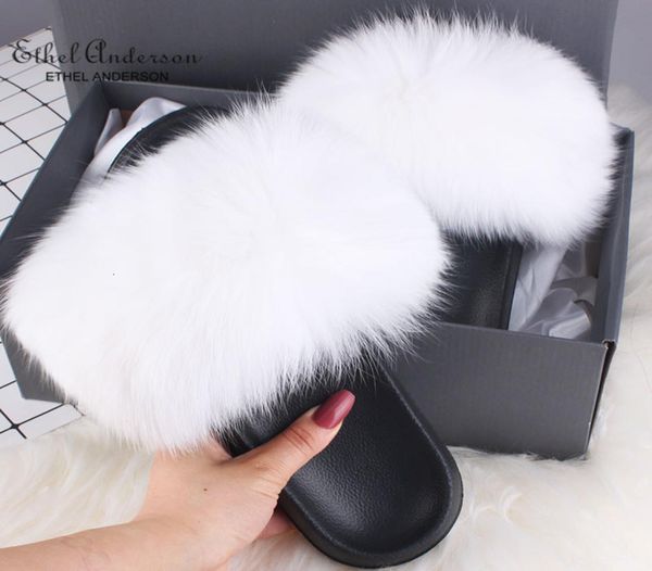 ethel anderson real fur slippers slides vogue fox raccoon fur flip flops casual summer sandals shoes9829360, Black
ethel anderson real fur slippers slides vogue fox raccoon fur flip flops casual summer sandals shoes9829360, Black