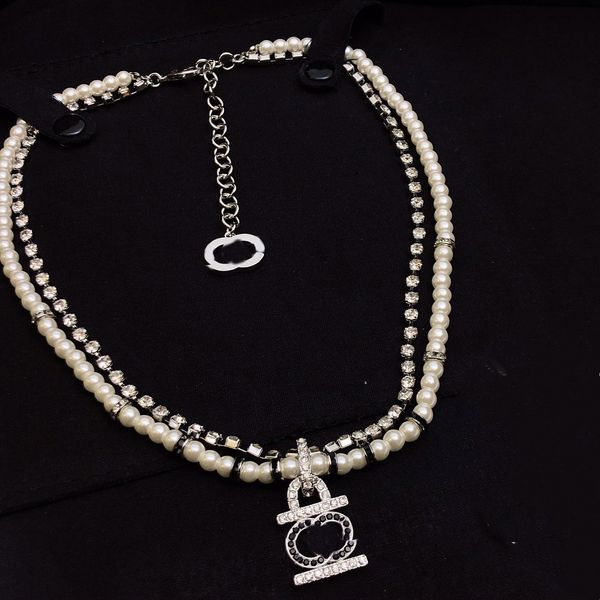 brand pearl pendant necklaces channel luxury designer necklaces pendant choker ccity love chain women plated letter jewelry accessories ax45, Silver
brand pearl pendant necklaces channel luxury designer necklaces pendant choker ccity love chain women plated letter jewelry accessories ax45, Silver