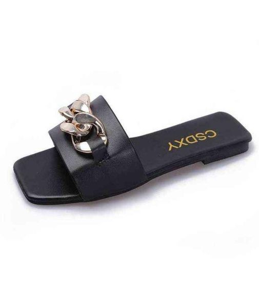 2022 ins women summer slipper square toe chain slippers slip on flat slide sandals beach flip flops casual shoes woman plus size h5565146, Black
2022 ins women summer slipper square toe chain slippers slip on flat slide sandals beach flip flops casual shoes woman plus size h5565146, Black