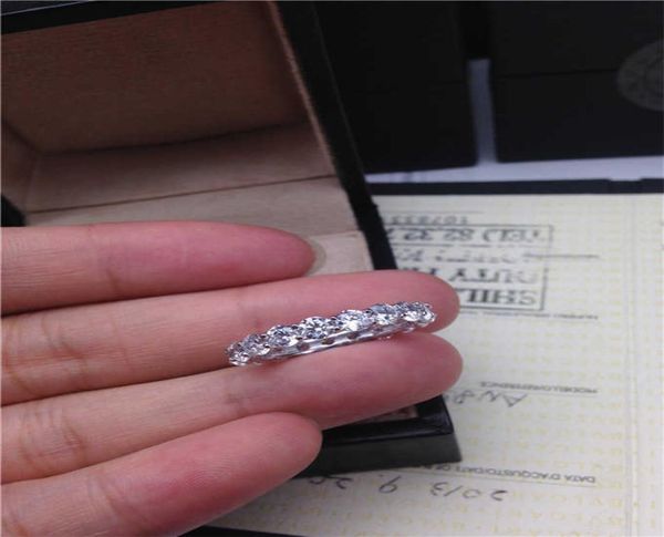 charm eternity 4mm lab diamond cz ring 925 sterling silver bijou engagement wedding band rings for women bridal party jewelry1396242, Golden;silver
charm eternity 4mm lab diamond cz ring 925 sterling silver bijou engagement wedding band rings for women bridal party jewelry1396242, Golden;silver