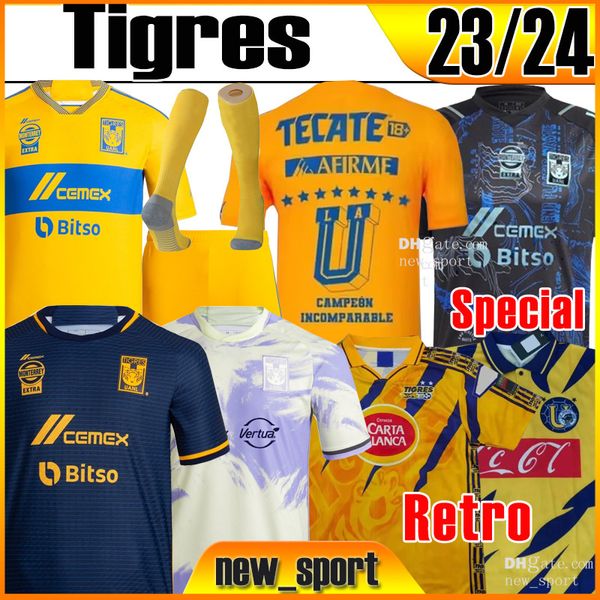 23 24 tigres uanl soccer jerseys champion liga mx 7 stars 2023 2024 home away gk thauvin gignac nico lopez vargas .fernandez men kid kit so, Black;yellow
23 24 tigres uanl soccer jerseys champion liga mx 7 stars 2023 2024 home away gk thauvin gignac nico lopez vargas .fernandez men kid kit so, Black;yellow