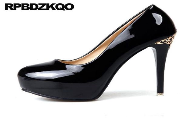 dress shoes scarpin pumps ultra 12cm 5 inch women black platform stripper exotic dancer high heels pointed toe patent leather1590238
dress shoes scarpin pumps ultra 12cm 5 inch women black platform stripper exotic dancer high heels pointed toe patent leather1590238