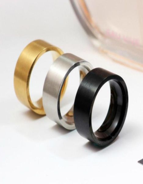 cluster rings kpop 316l stainless steel brushed matte couple ring 8mm simple boys and girls fashion punk jewelry accessories whole1471087, Golden;silver
cluster rings kpop 316l stainless steel brushed matte couple ring 8mm simple boys and girls fashion punk jewelry accessories whole1471087, Golden;silver