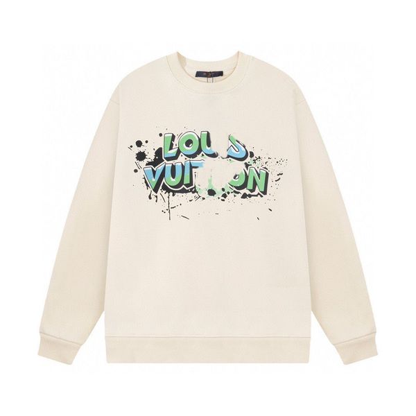 Designer Sweater LousVui High Quality Letter printed sweater co branded sweater High quality casual pure cotton long sleeved T-shirt pullover round neck sweater, White
Designer Sweater LousVui High Quality Letter printed sweater co branded sweater High quality casual pure cotton long sleeved T-shirt pullover round neck sweater, White