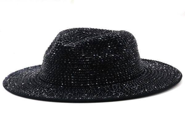 fedoras diamond felt fedora hat bling rhinestone panama wide brim jazz hats for women men women039s men039s cap male man wom4953546, Blue;gray
fedoras diamond felt fedora hat bling rhinestone panama wide brim jazz hats for women men women039s men039s cap male man wom4953546, Blue;gray