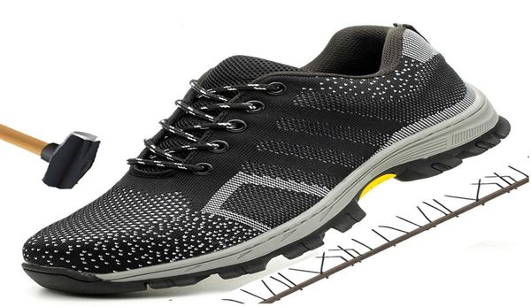 men steel toe boots work safety shoes plus size outdoor tennis breathable protective punctureproof shoe for man sneakers9786228, Black;brown
men steel toe boots work safety shoes plus size outdoor tennis breathable protective punctureproof shoe for man sneakers9786228, Black;brown