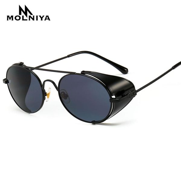 new 2019 vintage luxury steampunk style sunglasses quality handmade side shield brand design sun glasses oculos de sol1243738, White;black
new 2019 vintage luxury steampunk style sunglasses quality handmade side shield brand design sun glasses oculos de sol1243738, White;black