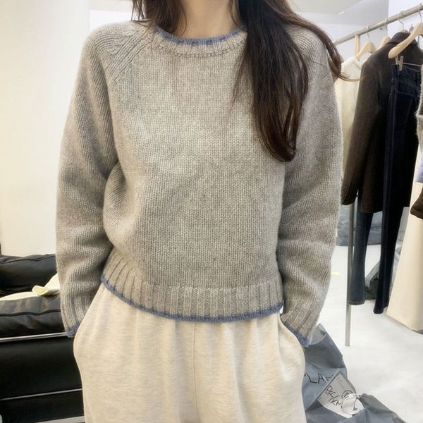 womens sweaters drop solid color woolen sweater and coat purchasing custom 230905, White;black
womens sweaters drop solid color woolen sweater and coat purchasing custom 230905, White;black